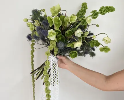 green modern bouquet hilton head islan